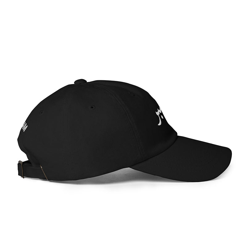 casquette sabr noir vu de profil